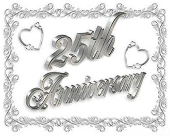 what can i get my husband for our 25th wedding anniversary